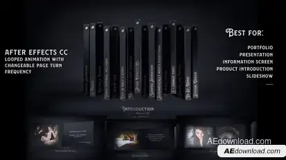 Stylish Presentation Catalog Product Promo template preview