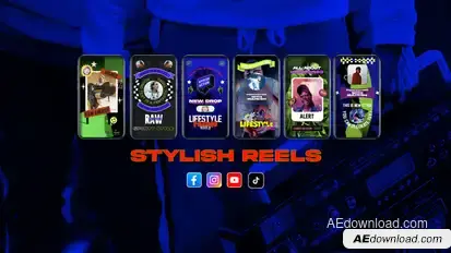 Stylish Reels Product Promo template preview