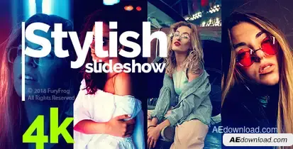 Stylish Slideshow Openers template preview