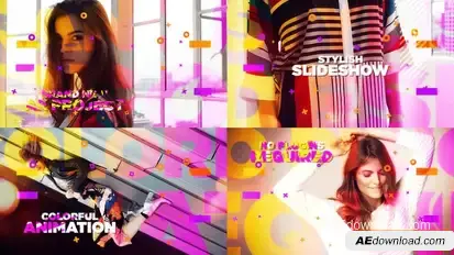 Videohive Stylish Slideshow 21862306 Video Displays template preview