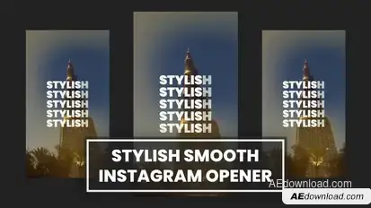 Stylish Smooth Instagram Opener Openers template preview