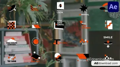 Stylish Titles for After Effects Titles template preview