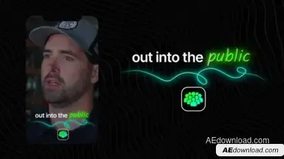 Subtitles & Captions Text Animations Titles template preview