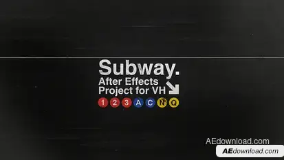 Subway Video Displays template preview