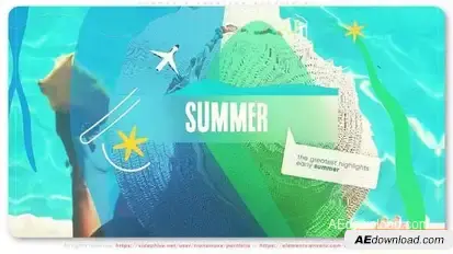 Summer & Vacation Blog Intro Openers template preview