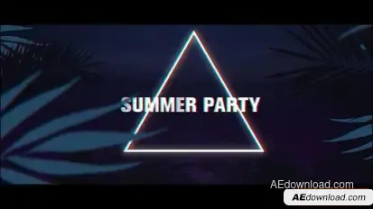 Summer/Beach Party Openers template preview