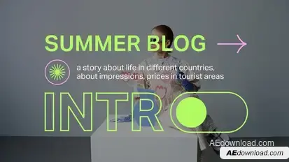 Summer Blog Intro Openers template preview