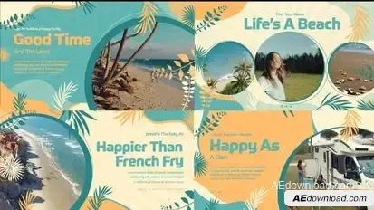 Summer Camp Promo Openers template preview