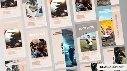 Summer Camp Stories Product Promo template preview