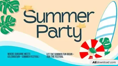 Summer Festival Promo Openers template preview