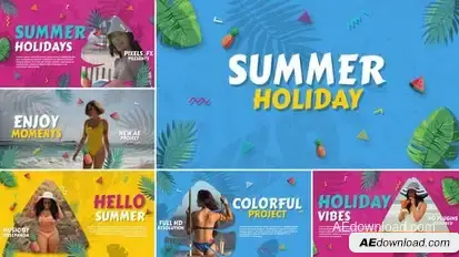 Summer Holiday Openers template preview