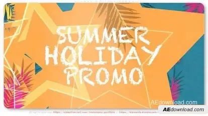 Summer Holiday Promo Openers template preview