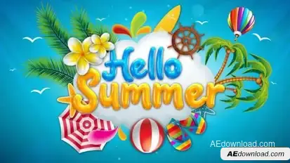 Summer Intro Openers template preview