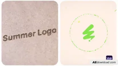 Summer Logo Opener Logo Stings template preview
