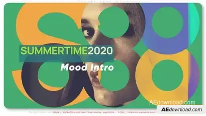 Summer Mood Intro Openers template preview