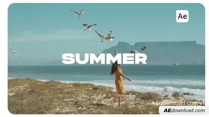 Summer Multiscreen Opener Openers template preview