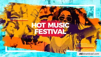 Summer Music Festival / Dance Event Promo / Pool Party Invitation / EDM Night Club Openers template preview