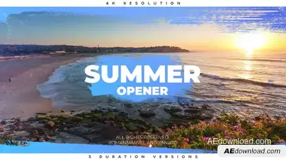 Summer Opener Openers template preview