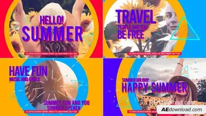 Summer Opener Openers template preview
