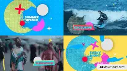 Summer Opener Openers template preview