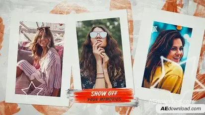 Slideshow - Happy Moments Photo Slideshow Video Displays template preview