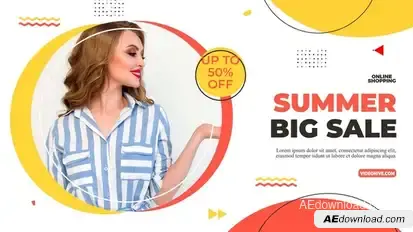 Summer Sale Product Promo template preview