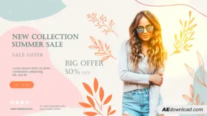 Summer Sale broadcast-packages template preview
