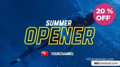 Summer Travel Opener Openers template preview