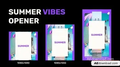 Summer Vibes Opener Openers template preview