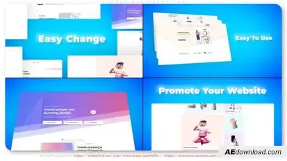 Summer Web Promotion Product Promo template preview