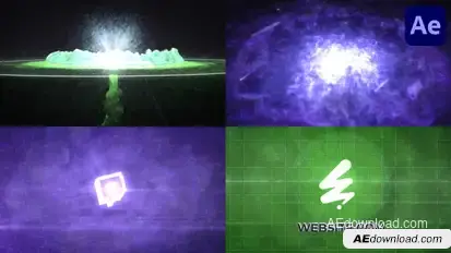 Supernova for After Effects Logo Stings template preview