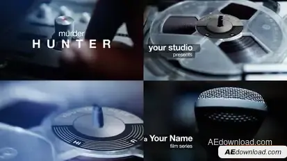 Suspenseful Tapes Opener Openers template preview
