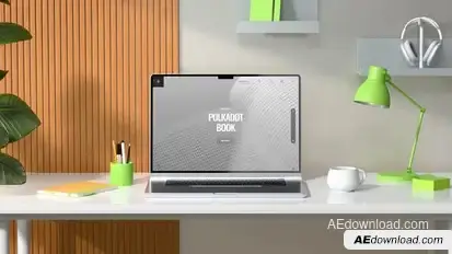 Sweet Room - Animated 3D Laptop Mockups Website Presentation Product Promo template preview