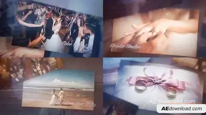 Sweet Wedding Cinematic Story Openers template preview