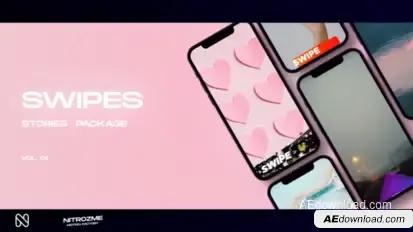 Swipes Stories Vol. 01 Video Displays template preview
