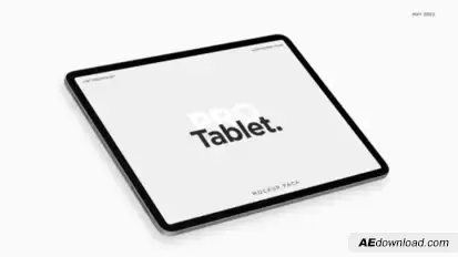 Tablet 4k Mockup Pack Product Promo template preview