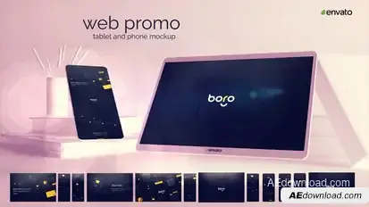 Tablet And Phone Mockup Product Promo template preview