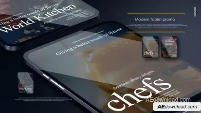 Tablet Mockup Product Promo template preview