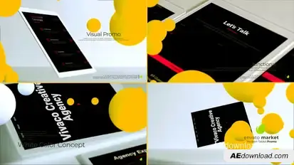 Tablet Mockup Product Promo template preview