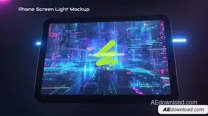 Tablet Screen Mockup Video Displays template preview