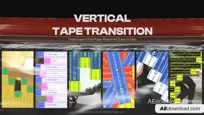 Tape Transition Elements template preview