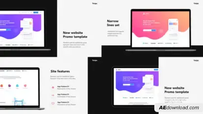 Targa - Website Promo Product Promo template preview