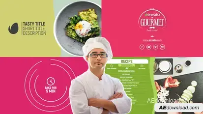 Tasty - Food Cooking Recipe - Tv Show Product Promo template preview