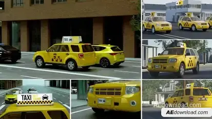 Taxi Car Openers template preview