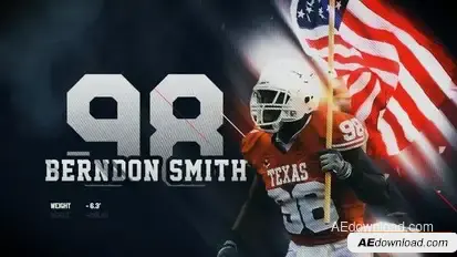 Team Intro // Sport Player Introducing Openers template preview