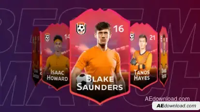 Team Player Slides Animation Pack Video Displays template preview
