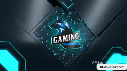 Tech Gate Logo Transition Elements template preview