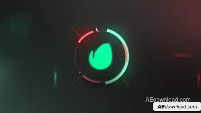 Tech Logo Shape Logo Stings template preview