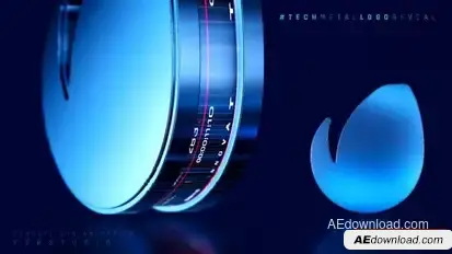 TECH METAL LOGO REVEAL/LOGO OPENER Openers template preview