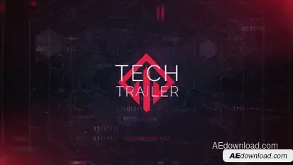 Tech Trailer Titles Titles template preview